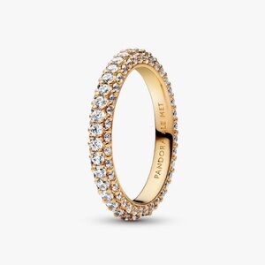 Pandora Gold Timeless Pavé ring